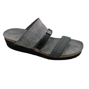 NAOT Brenda Slip On Sandals straps Gray Black
38 / 7
